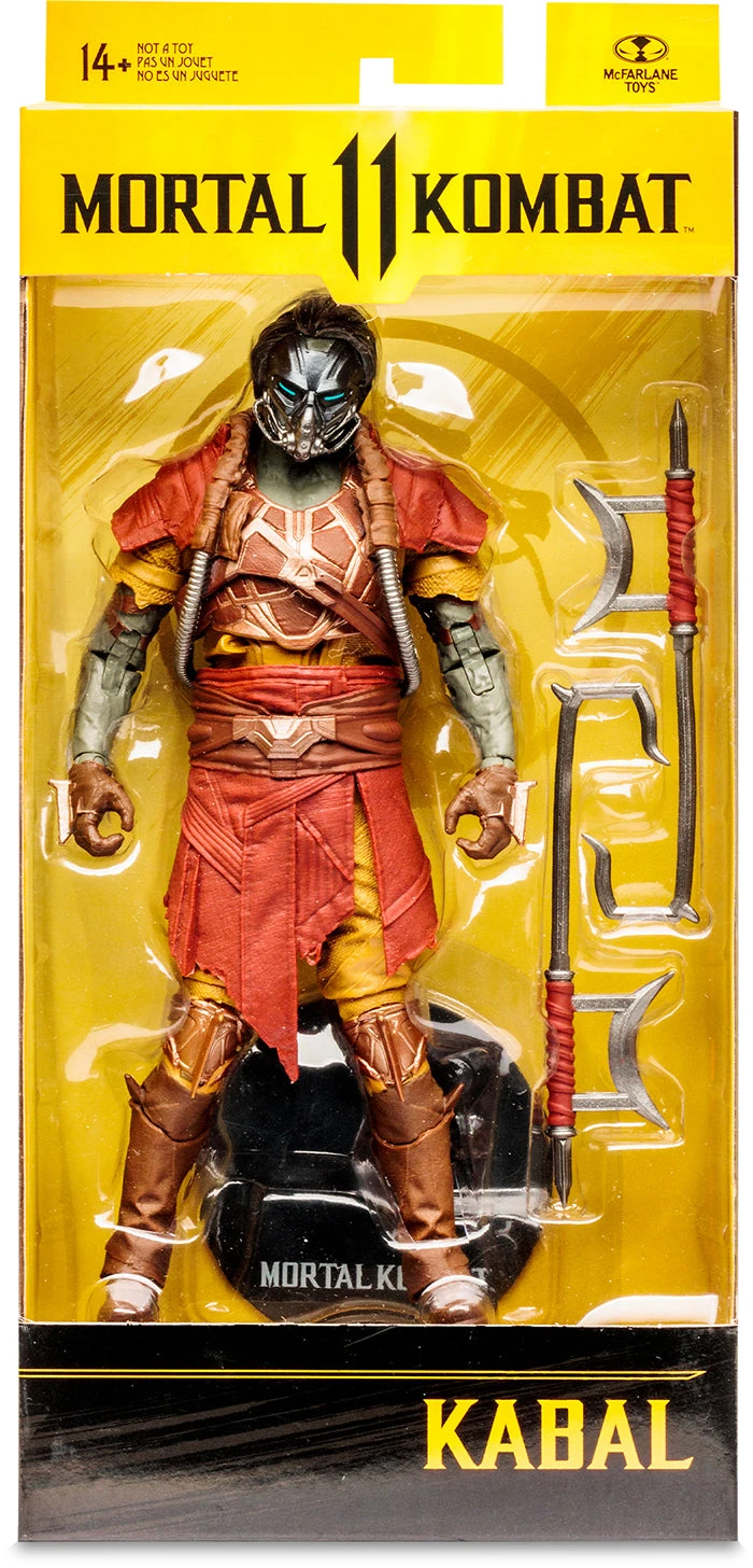 Mortal Kombat 7 Inch Action Figure Wave 10 - Kabal Rapid Red 3 Mortal Kombat 7 Inch Action Figure Wave 10 - Kabal Rapid Red