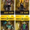 Mortal Kombat 7 Inch Action Figure Wave 7 - Set Of 4 (Joker - Kahn - Liu - Shao) 1 Mortal Kombat 7 Inch Action Figure Wave 7 - Set Of 4 (Joker - Kahn - Liu - Shao) -Model Toy Discount Store mortal kombat wave 7 set of 4 joker kahn liu shao 787926110555
