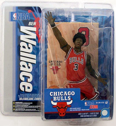NBA Basketball Series 12 Action Figures: Ben Wallace 3 NBA Basketball Series 12 Action Figures: Ben Wallace