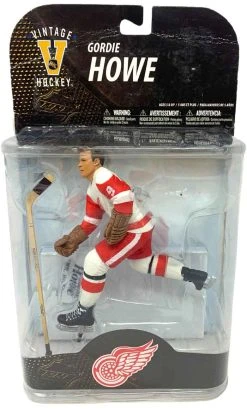 NHL Hockey Red Wings 6 Inch Static Figure Sportspicks Legends - Gordie Howe White Jersey Chase