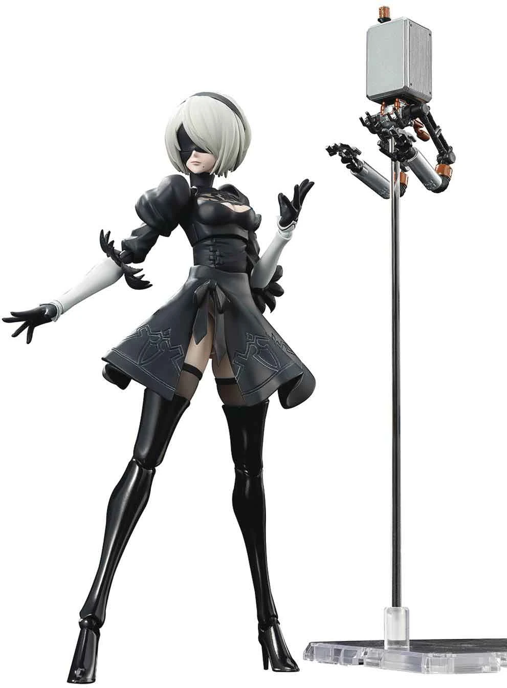 Nier Automata 6 Inch Action Figure S.H. Figuarts - 2B NieR:Automata Ver1.1a (Pre-Order Ships April 2024)