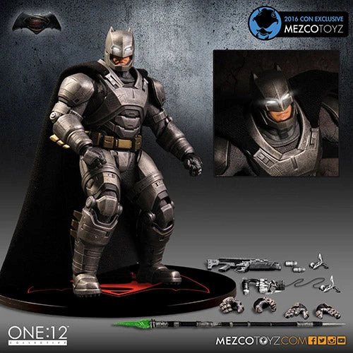 One-12 Collective 6 Inch Action Figure Batman V Superman Dawn Of Justice - Armored Batman SDCC 2016 3 One-12 Collective 6 Inch Action Figure Batman V Superman Dawn Of Justice - Armored Batman SDCC 2016