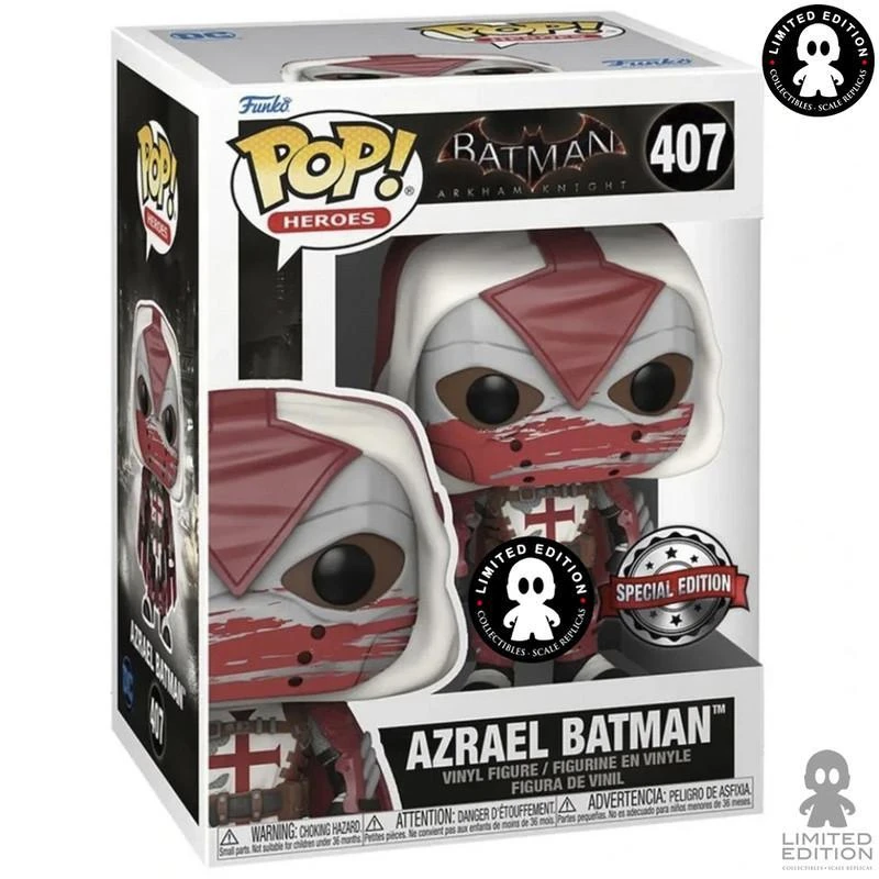 Pop DC Heroes Batman Arkham Knight 3.75 Inch Action Figure Exclusive - Azrael Batman #407 3 Pop DC Heroes Batman Arkham Knight 3.75 Inch Action Figure Exclusive - Azrael Batman #407