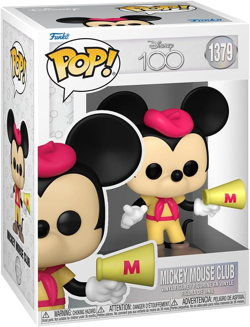 Pop Disney 100th Anniversary 3.75 Inch Action Figure - Mickey Mouse Club #1379 3 Pop Disney 100th Anniversary 3.75 Inch Action Figure - Mickey Mouse Club #1379