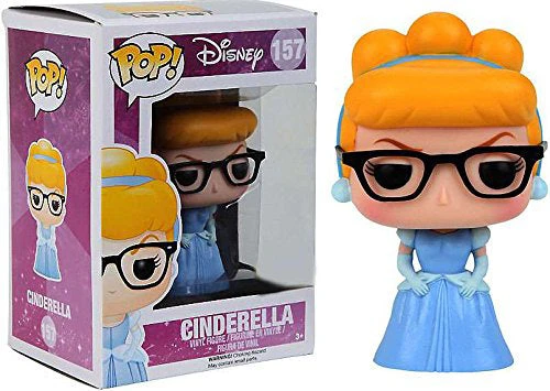 Pop Disney 3.75 Inch Action Figure Cinderlla - Glasses Cinderella #157 Exclusive 3 Pop Disney 3.75 Inch Action Figure Cinderlla - Glasses Cinderella #157 Exclusive
