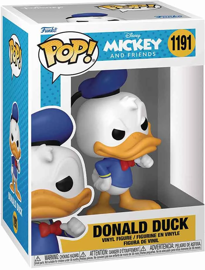 Pop Disney Mickey And Friends 3.75 Inch Action Figure - Donald Duck #1191 3 Pop Disney Mickey And Friends 3.75 Inch Action Figure - Donald Duck #1191