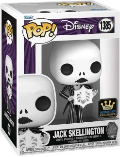 Pop Disney The Nightmare Before Christmas 3.75 Inch Action Figure Exclusive - Jack Skellington With Snowflake #1385