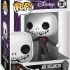 Pop Disney The Nightmare Before Christmas 3.75 Inch Action Figure - Jack Skellington #1381 -Model Toy Discount Store pop disney the nightmare before christmas jack skellington 1381 889698723848