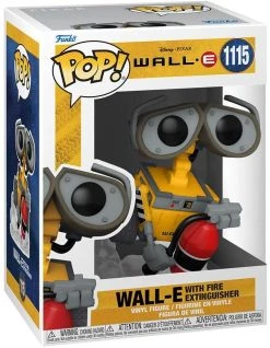 Pop Disney Wall-E 3.75 Inch Action Figure - Wall-E With Fire Extinguisher #1115