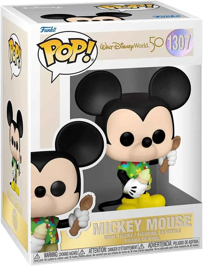 Pop Disney Walt Disney World 50th 3.75 Inch Action Figure - Mickey Mouse #1307 3 Pop Disney Walt Disney World 50th 3.75 Inch Action Figure - Mickey Mouse #1307