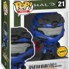Pop Games Halo 3.75 Inch Action Figure Exclusive - Spartan Mark V (B) With RED Energy Sword #21 Chase -Model Toy Discount Store pop games halo exclusive spartan mark v b with red energy sword 21 chase 889698593366chase