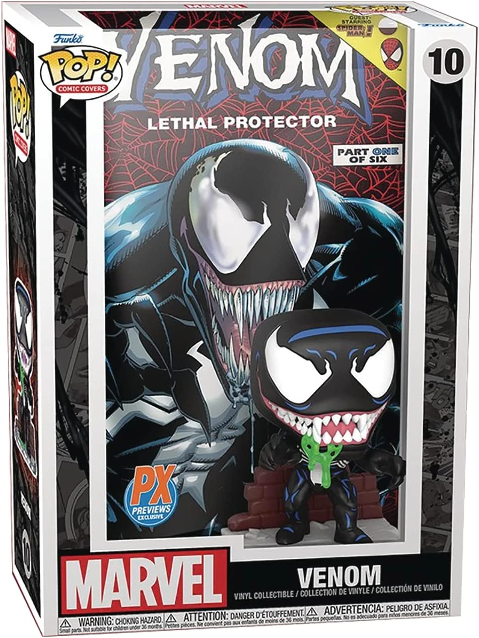 Pop Marvel Comic Cover 3.75 Inch Action Figure Exclusive - Venom #10 3 Pop Marvel Comic Cover 3.75 Inch Action Figure Exclusive - Venom #10
