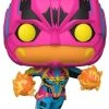 Pop Marvel 3.75 Inch Action Figure Exclusive - Neon Black Light Captain Marvel -Model Toy Discount Store pop marvel exclusive neon black light captain marvel 889698552134