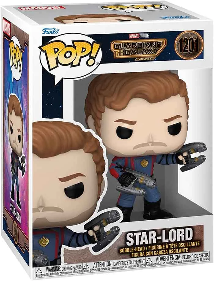 Pop Marvel Guardians Of The Galaxy 3.75 Inch Action Figure - Star-Lord #1201 3 Pop Marvel Guardians Of The Galaxy 3.75 Inch Action Figure - Star-Lord #1201