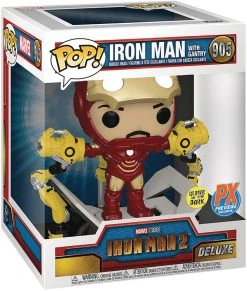 Pop Marvel Iron Man 2 3.75 Inch Action Figure Exclusive - Iron Man With Gantry #905