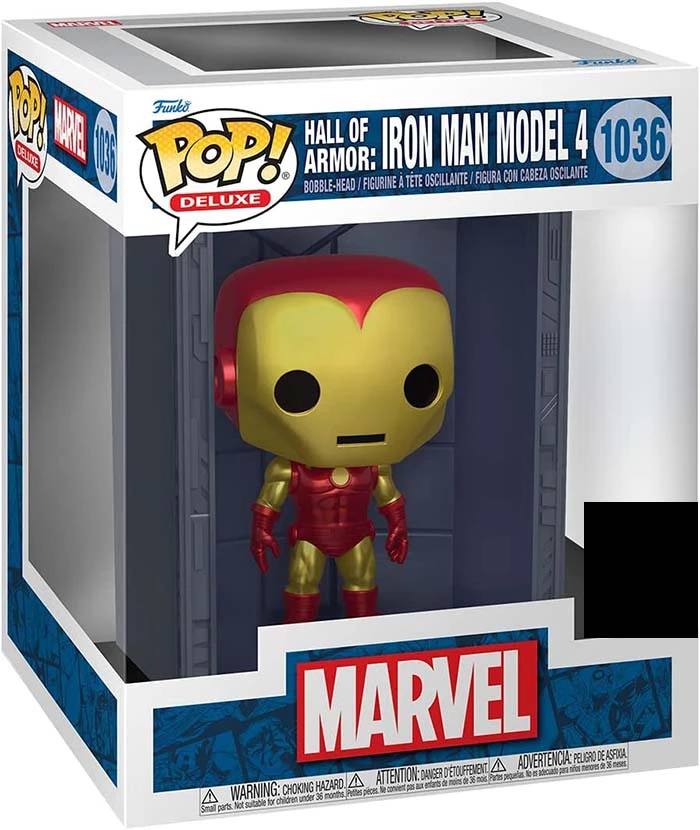 Pop Marvel Iron Man 6 Inch Action Figure Hall Of Armor Exclusive - Iron Man Model 4 #1036 3 Pop Marvel Iron Man 6 Inch Action Figure Hall Of Armor Exclusive - Iron Man Model 4 #1036