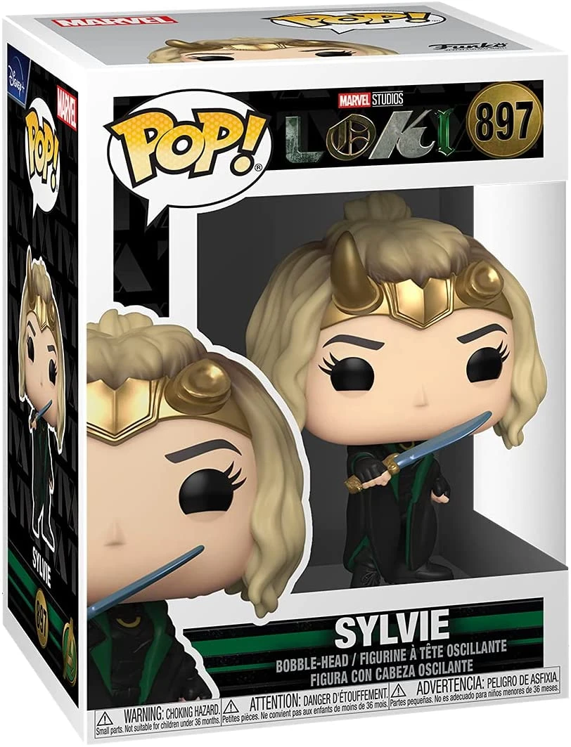 Pop Marvel Loki 3.75 Inch Action Figure - Sylvie #897 3 Pop Marvel Loki 3.75 Inch Action Figure - Sylvie #897