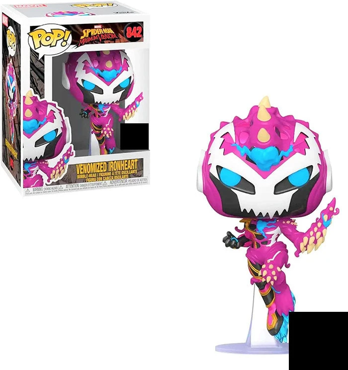 Pop Marvel Spider-Man Maximum Venom 3.75 Inch Action Figure Exclusive - Venomized Ironheart #842 3 Pop Marvel Spider-Man Maximum Venom 3.75 Inch Action Figure Exclusive - Venomized Ironheart #842