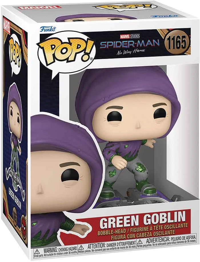 Pop Marvel Spider-Man No Way Home 3.75 Inch Action Figure - Green Goblin #1165 3 Pop Marvel Spider-Man No Way Home 3.75 Inch Action Figure - Green Goblin #1165