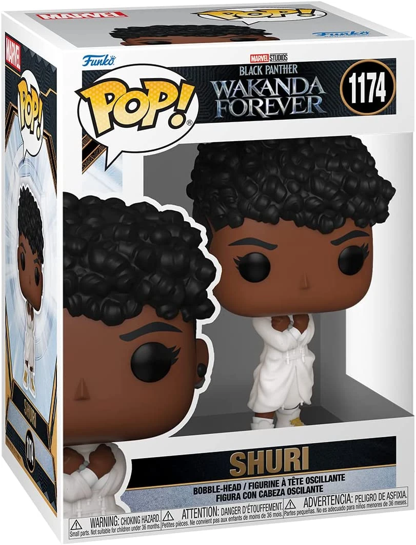 Pop Marvel Wakanda Forever 3.75 Inch Action Figure - Shuri White Suit #1173 3 Pop Marvel Wakanda Forever 3.75 Inch Action Figure - Shuri White Suit #1173