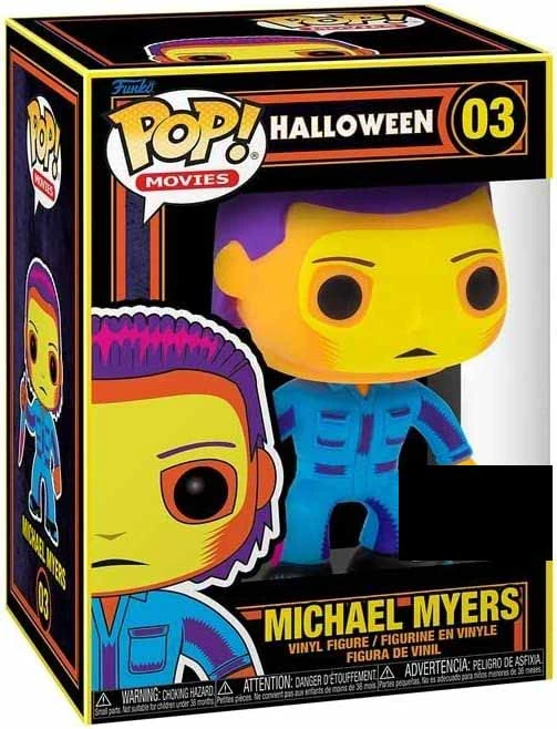 Pop Movies Halloween 3.75 Inch Action Figure Exclusive - Blacklight Michael Myers #03 3 Pop Movies Halloween 3.75 Inch Action Figure Exclusive - Blacklight Michael Myers #03