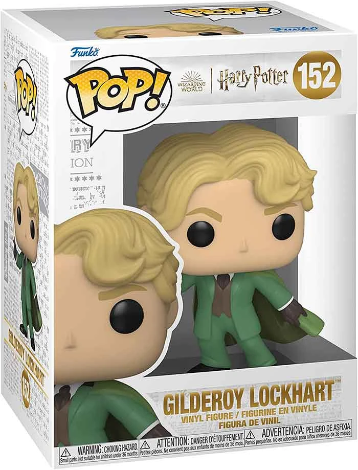 Pop Movies Harry Potter 3.75 Inch Action Figure - Gilderoy Lockhart #152 3 Pop Movies Harry Potter 3.75 Inch Action Figure - Gilderoy Lockhart #152