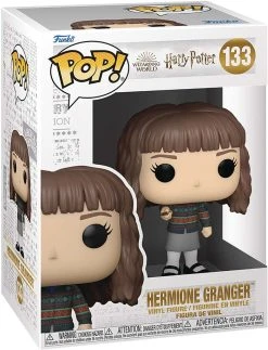 Pop Movies Harry Potter 3.75 Inch Action Figure - Hermione Granger With Wand #133