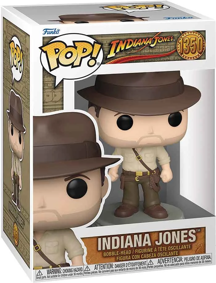 Pop Movies Indiana Jones 3.75 Inch Action Figure - Indiana Jones #1350 3 Pop Movies Indiana Jones 3.75 Inch Action Figure - Indiana Jones #1350
