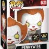 Pop Movies IT 3.75 Inch Action Figure Exclusive - Pennywise #1437 Chase -Model Toy Discount Store pop movies it exclusive pennywise 1437 chase 889698739429chase
