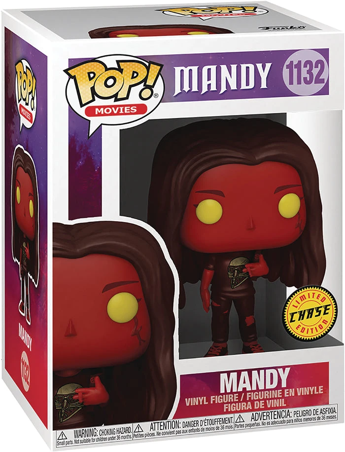 Pop Movies Mandy 3.75 Inch Action Figure Exclusive - Red Mandy #1132 Chase 3 Pop Movies Mandy 3.75 Inch Action Figure Exclusive - Red Mandy #1132 Chase