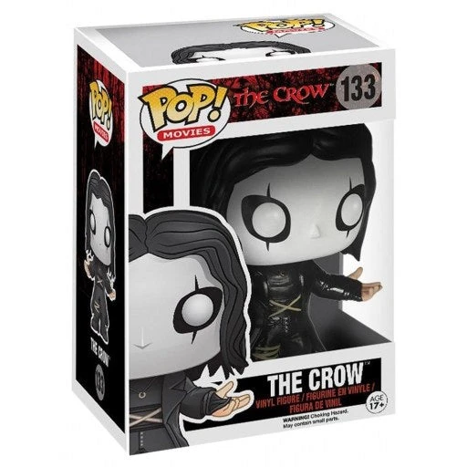 Pop Movies The Crow 3.75 Inch Action Figure - The Crow #133 (Slight Liquid Stain Bottom Of Packaging) 3 Pop Movies The Crow 3.75 Inch Action Figure - The Crow #133 (Slight Liquid Stain Bottom Of Packaging)