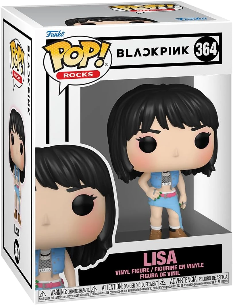 Pop Rocks Blackpink 3.75 Inch Action Figure - Lisa #364 3 Pop Rocks Blackpink 3.75 Inch Action Figure - Lisa #364
