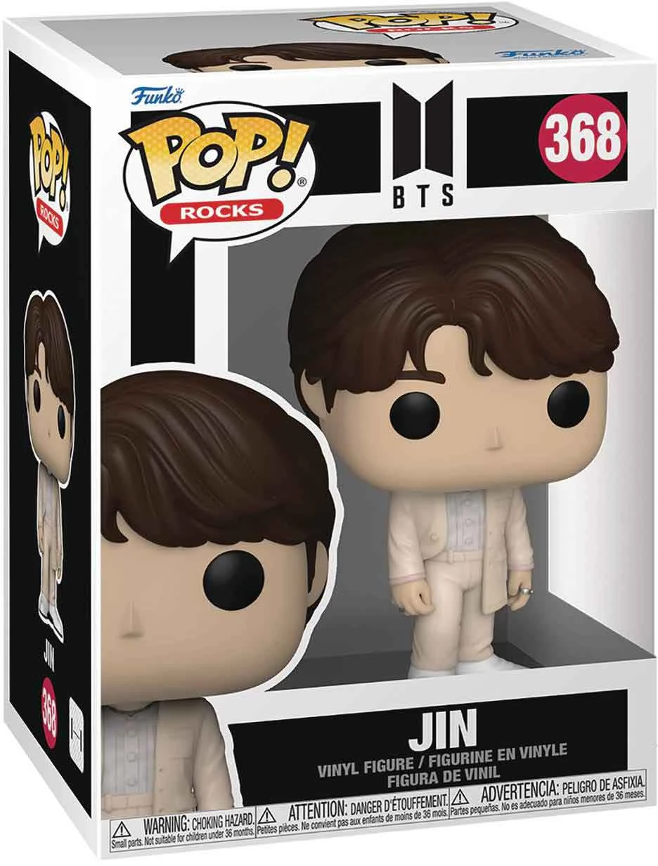 Pop Rocks BTS 3.75 Inch Action Figure - Jin #368 3 Pop Rocks BTS 3.75 Inch Action Figure - Jin #368