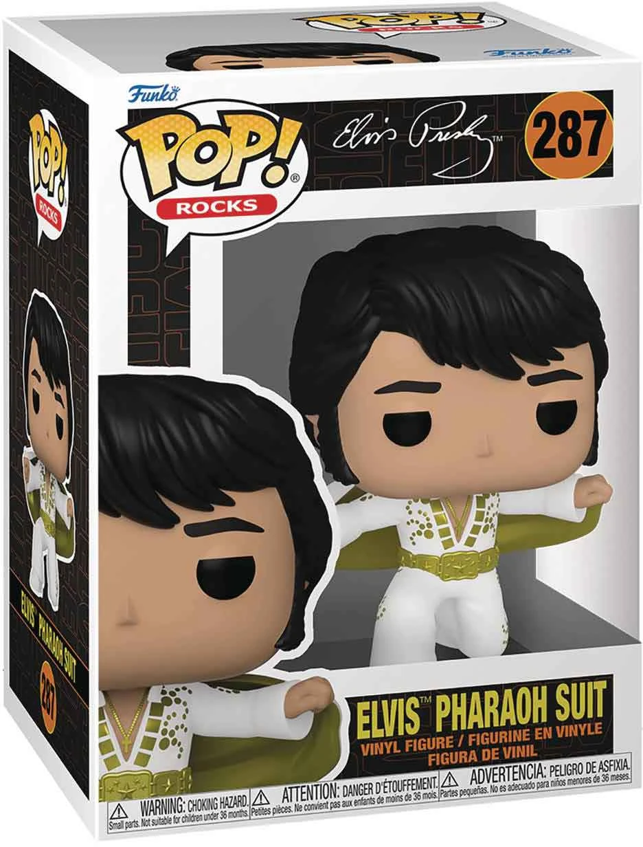 Pop Rocks Elvis Presley 3.75 Inch Action Figure - Elvis Pharaoh Suit #287 3 Pop Rocks Elvis Presley 3.75 Inch Action Figure - Elvis Pharaoh Suit #287