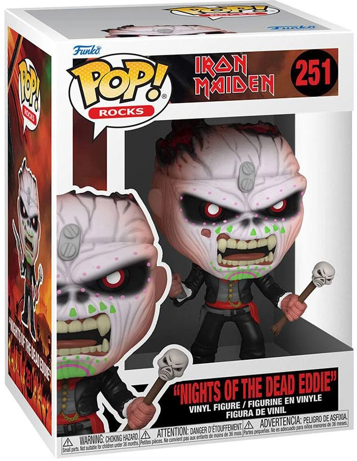 Pop Rocks Iron Maiden 3.75 Inch Action Figure - Nights Of The Dead Eddie #251 3 Pop Rocks Iron Maiden 3.75 Inch Action Figure - Nights Of The Dead Eddie #251