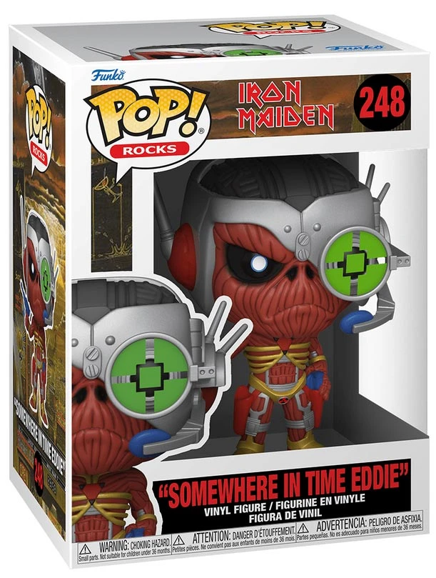 Pop Rocks Iron Maiden 3.75 Inch Action Figure - Somewhere In Time Eddie #248 3 Pop Rocks Iron Maiden 3.75 Inch Action Figure - Somewhere In Time Eddie #248