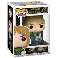 Pop Rocks Nirvana 3.75 Inch Action Figure - Kurt Cobain #65 (Sub-Standard Packaging)