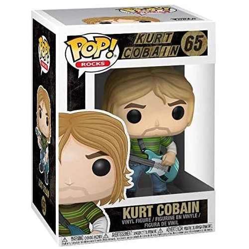 Pop Rocks Nirvana 3.75 Inch Action Figure - Kurt Cobain #65 (Sub-Standard Packaging) 3 Pop Rocks Nirvana 3.75 Inch Action Figure - Kurt Cobain #65 (Sub-Standard Packaging)