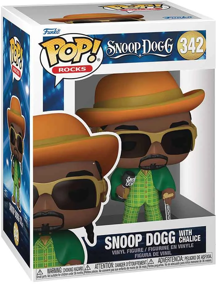 Pop Rocks 3.75 Inch Action Figure - Snoop Dogg With Chalice #342 3 Pop Rocks 3.75 Inch Action Figure - Snoop Dogg With Chalice #342