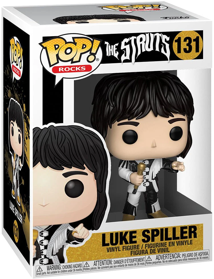 Pop Rocks 3.75 Inch Action Figure The Struts - Luke Spiller #131 3 Pop Rocks 3.75 Inch Action Figure The Struts - Luke Spiller #131