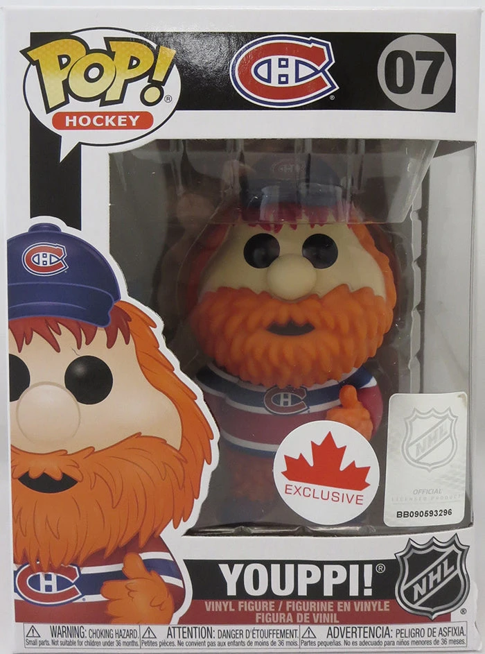 Pop Sports NHL Hockey 3.75 Inch Action Figure Montreal Canadiens - Youppi! #07 3 Pop Sports NHL Hockey 3.75 Inch Action Figure Montreal Canadiens - Youppi! #07