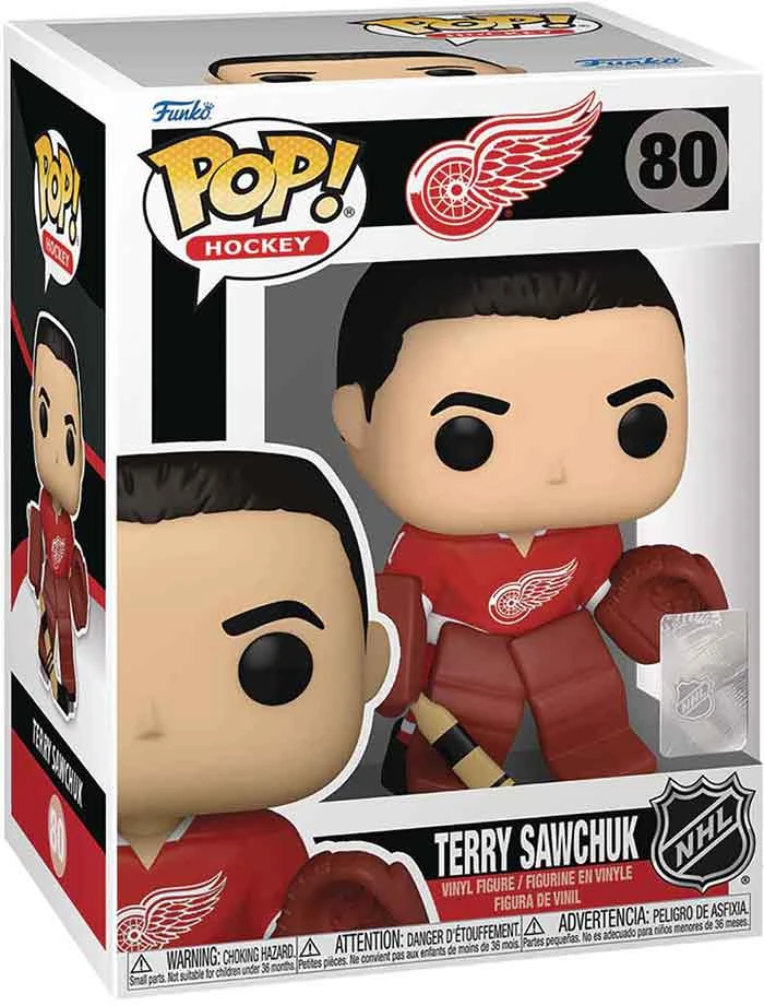 Pop Sports NHL Hockey 3.75 Inch Action Figure - Terry Sawchuk #80 3 Pop Sports NHL Hockey 3.75 Inch Action Figure - Terry Sawchuk #80