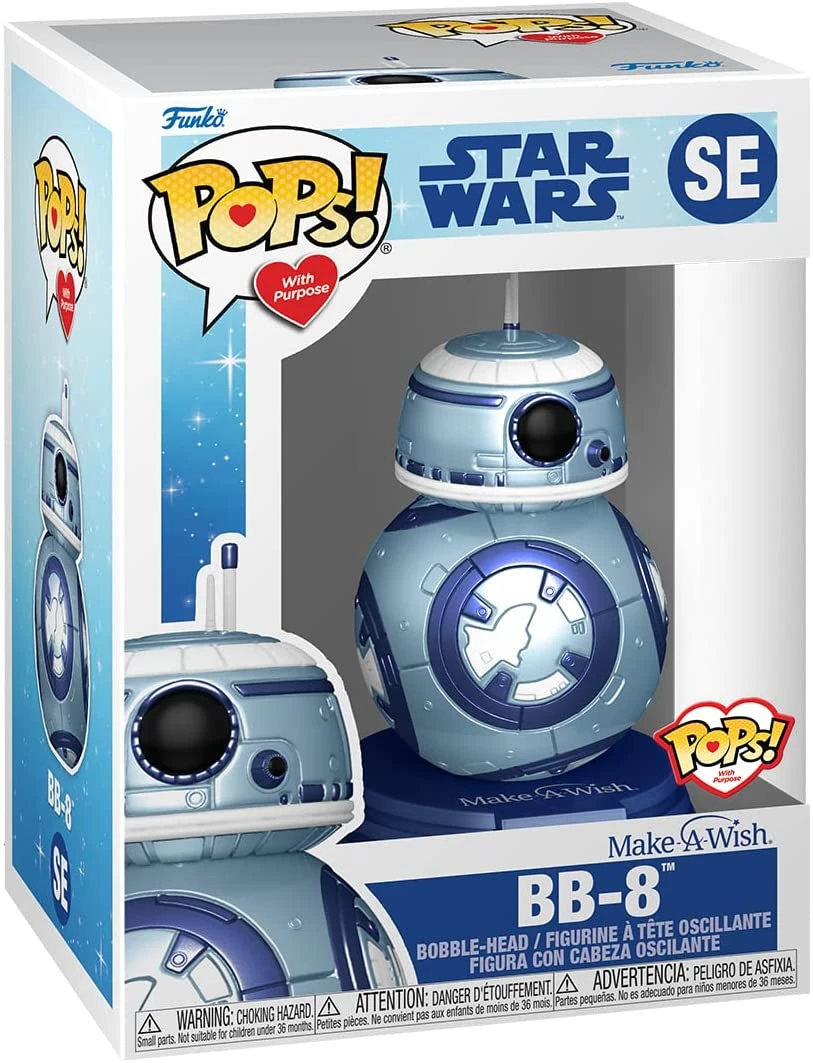 Pop Star Wars 3.75 Inch Action Figure - BB-8 Metallic 3 Pop Star Wars 3.75 Inch Action Figure - BB-8 Metallic