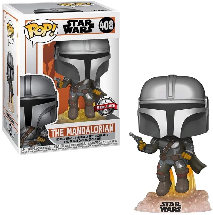 Pop Star Wars The Mandalorian 3.75 Inch Action Figure Exclusive - The Mandalorian #408 3 Pop Star Wars The Mandalorian 3.75 Inch Action Figure Exclusive - The Mandalorian #408