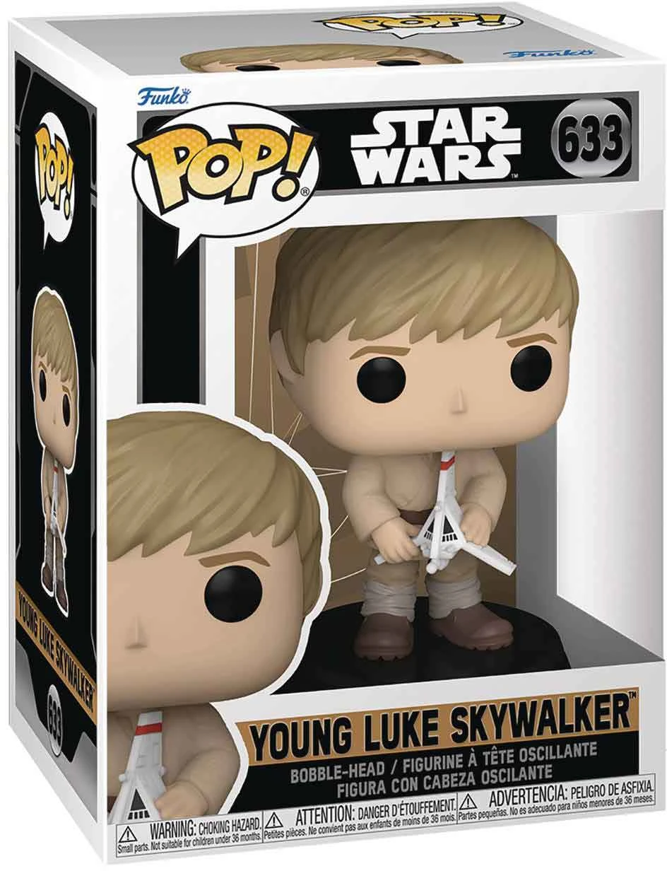 Pop Star Wars 3.75 Inch Action Figure - Young Luke Skywalker #633 3 Pop Star Wars 3.75 Inch Action Figure - Young Luke Skywalker #633