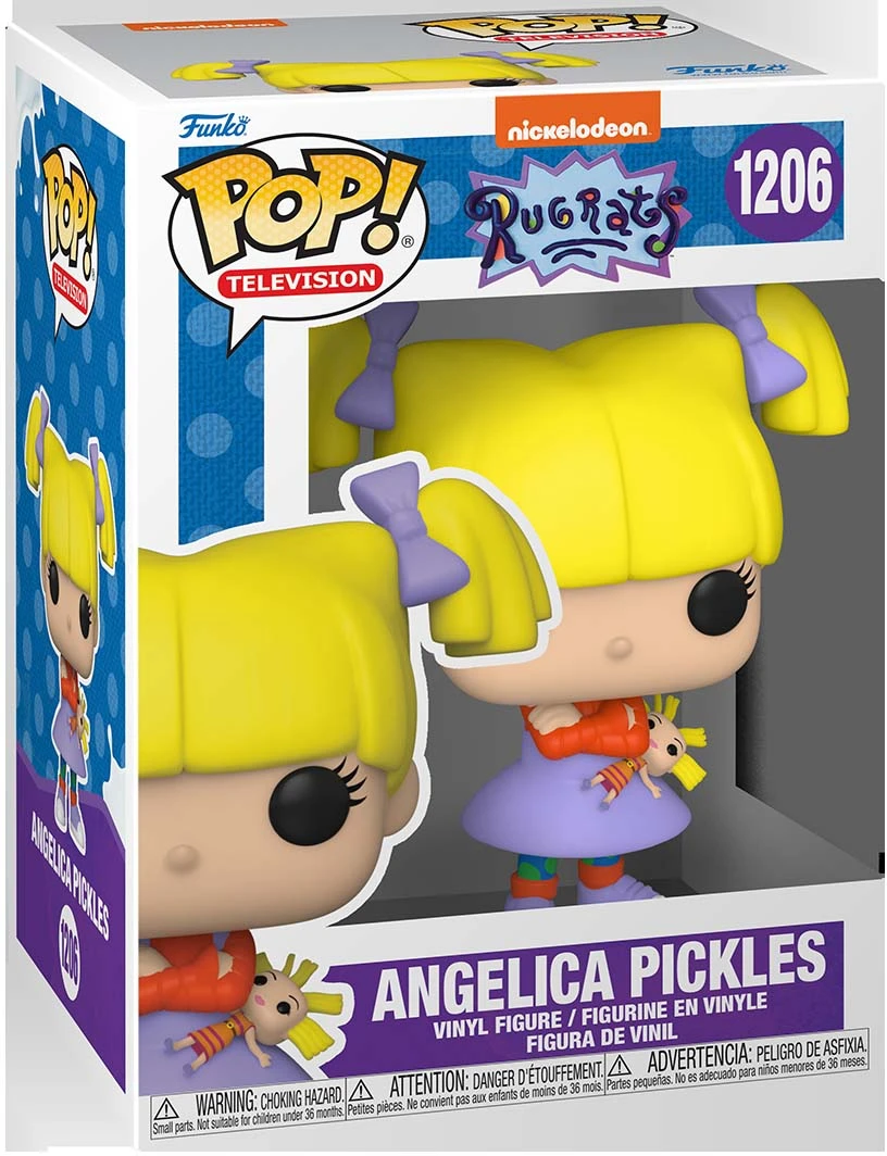 Pop Television Rugrats 3.75 Inch Action Figure - Angelica Pickles #1206 3 Pop Television Rugrats 3.75 Inch Action Figure - Angelica Pickles #1206