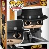 Pop Television Zorro 3.75 Inch Action Figure - Zorro #1270 -Model Toy Discount Store pop television zorro zorro 1270 889698593182