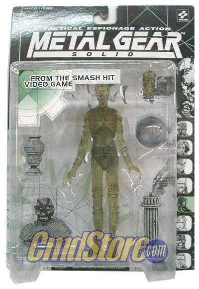 PSYCHO MANTIS STEALTH CLEAR Figure Metal Gear Solid Series 1 RARE 3 PSYCHO MANTIS STEALTH CLEAR Figure Metal Gear Solid Series 1 RARE