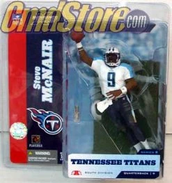 STEVE McNAIR WHITE VARIANT NFL Football Series 8 Sports Pick McFarlane Figure