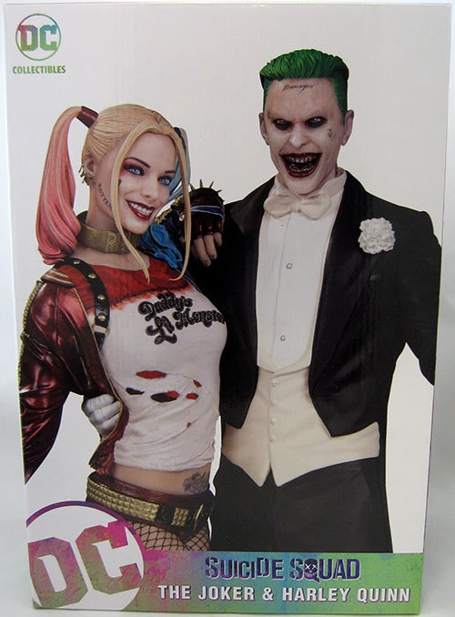 Suicide Squad 13 Inch Statue Figure - Movie Joker & Harley Quinn 4 Suicide Squad 13 Inch Statue Figure - Movie Joker & Harley Quinn - Image 2